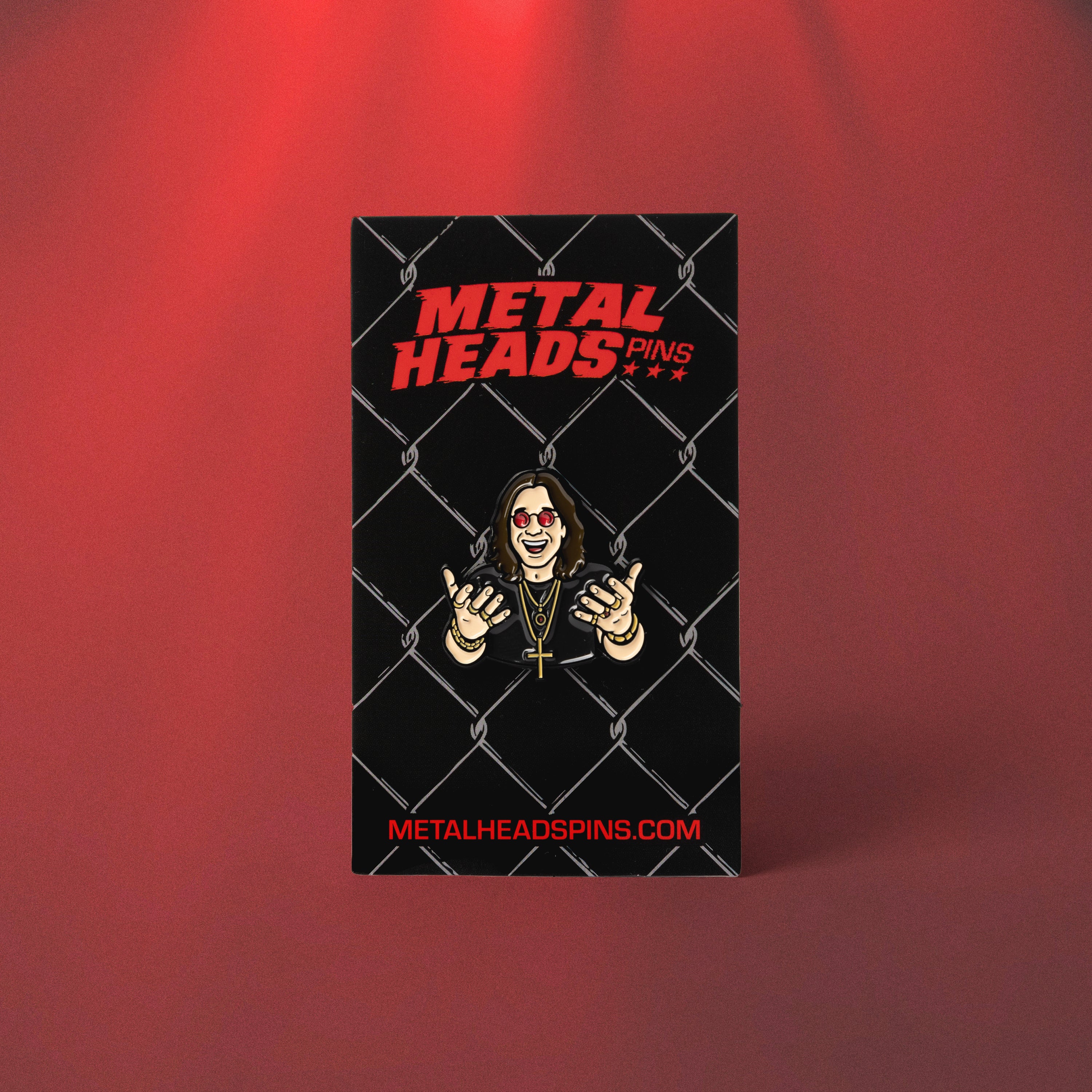 Prince Of Darkness - Enamel Pin Badge